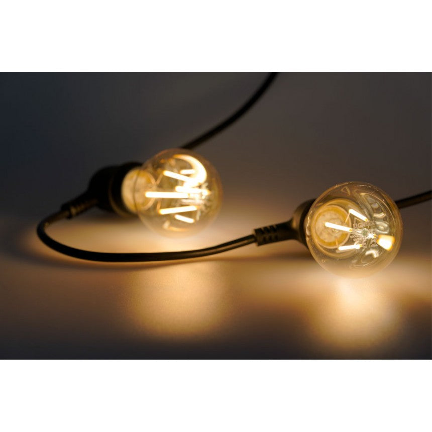 Гирлянда с фасунги 15×E27 5 м IP44 – Lightex