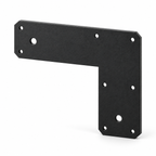 Стоманена ъглова свързваща планка 90° за дървени конструкции – LuxShade L Plate