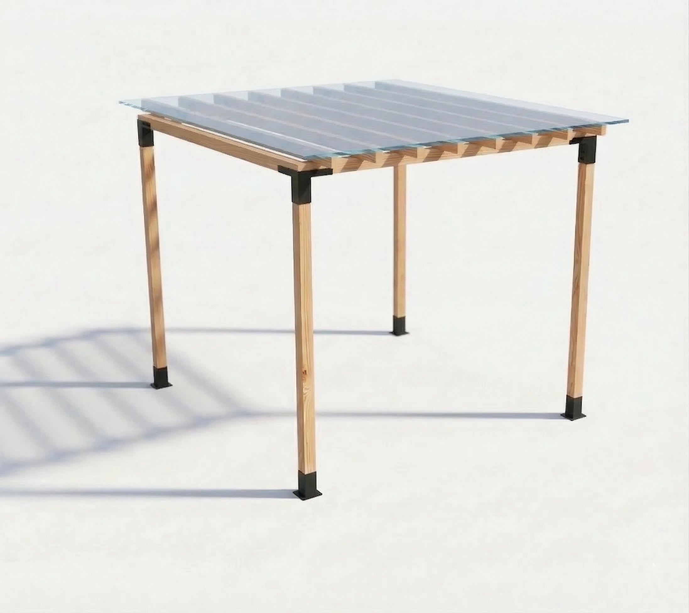 Пергола LuxShade Classic – Елегантност и Функционалност (3 x 3 м)