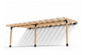 Двойна LuxShade WallGrid – Пергола със стенен монтаж (6м x 3м)