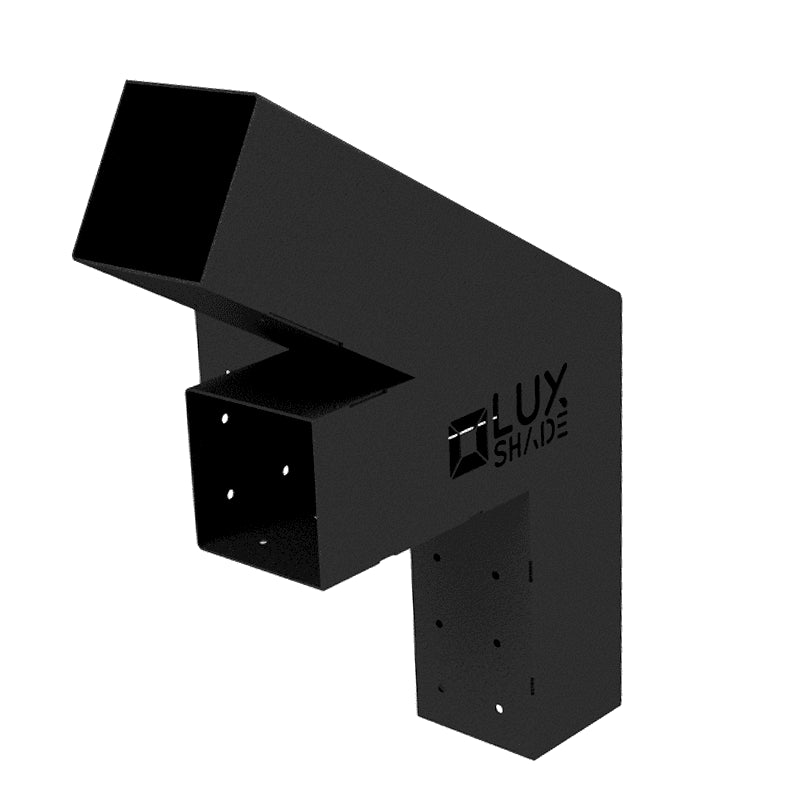 Конектор за греди Ъглова Планки Svarog 4 рамена 30° наклон за греда 10см x 10 см ( ДЕСЕН, ЛЯВ)