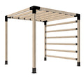 Единична Модулна Пергола LuxShade с 12бр напречни греди - 285cм x 285см x 270см