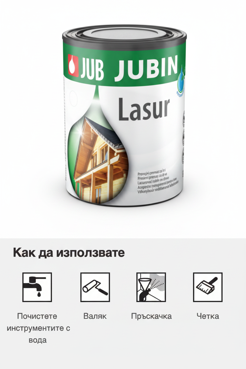 JUB JUBIN Lasur с инструкции