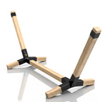 Модулна стойка за хамак с метални конектори и KVH греди 10см x 10см