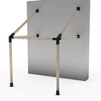 Модулен Навес LuxShade  и наклон 30° - 285cм x 285см x 265см