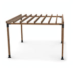 LuxShade Classic – Пергола 4×4 м с 9 напречни греди