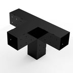 Конектор за греди Т-образна планка Svarog за Пергола с 4 рамена за греда 10см x 10см