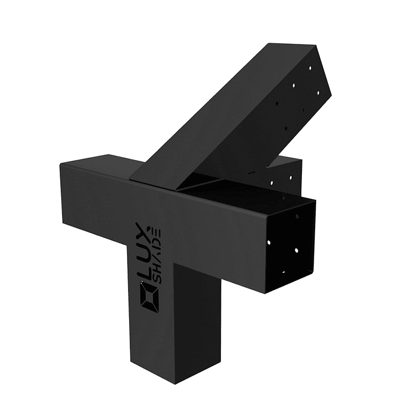 Конектор за греди Т-образена / планка за Пергола с 5 рамена (едно с 30° наклон)