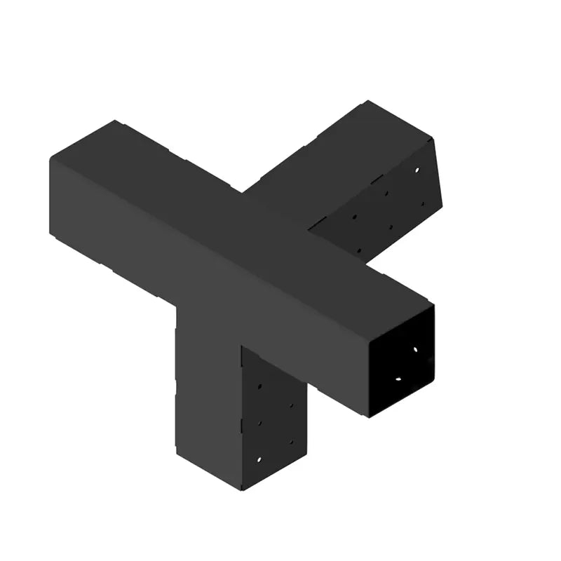 Конектор за греди Т-образена планка Svarog с 4 рамена – 1 рамо с наклон 8° (нагоре и надолу)